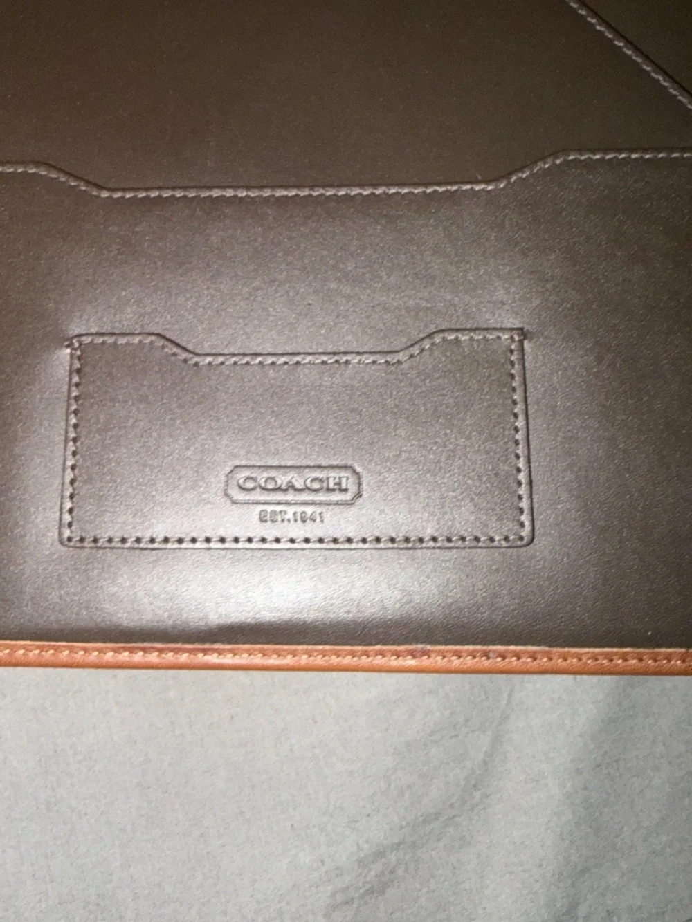Coach Legal Pad Folio